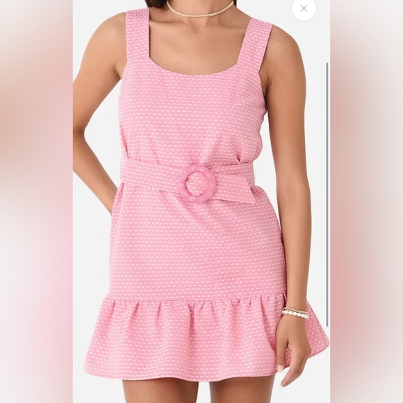 Mini Pink Dress - Picture 2 of 5